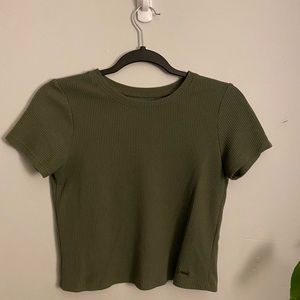 Dark green Baby T-shirt from Hollister.